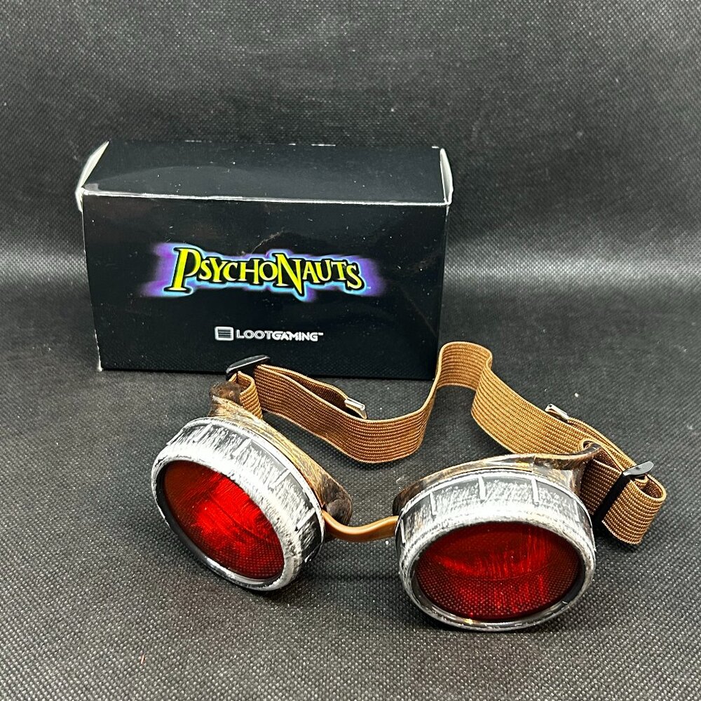 PyschoNauts Raz Razputin Aquato LootGaming Replica Goggles